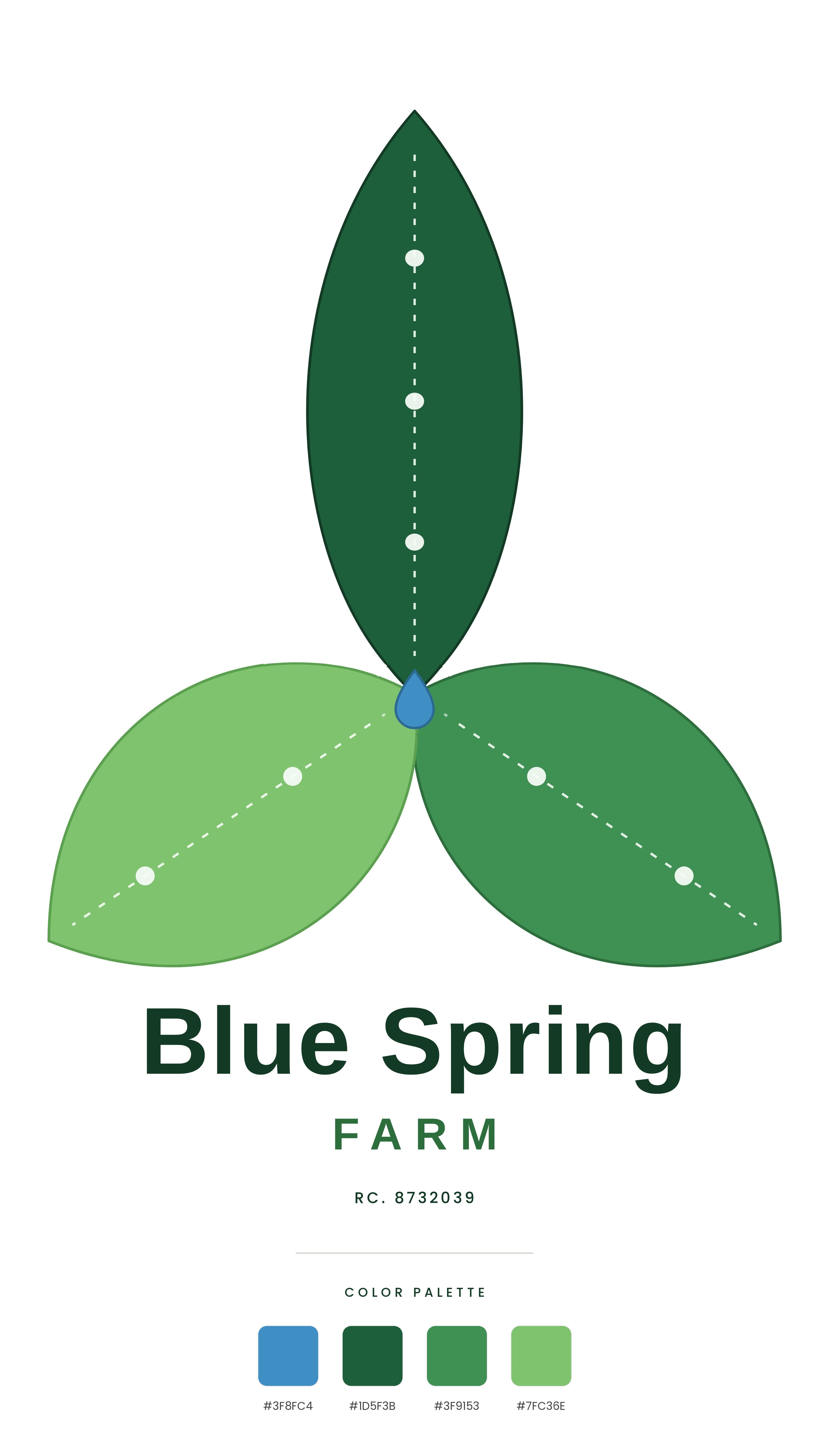 Blue Spring Farm Logo